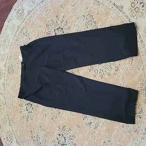 Kim Rogers navy blue comfort waist pants Straight Leg elastic waistband 16 New…